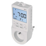 Zásuvkový termostat s funkciou digitálneho časovača 2v1