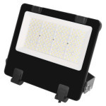 LED reflektor AVENO 100W, čierny, neutrálna biela