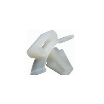 Cable clamp for 6,35mm diameter hole for tapes max. 6,6mm wide, 100pcs in pack