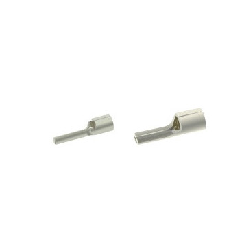 Press stud non-insulated Cu tinned, cross section 0,2-0,5mm2/length 10mm, 100pcs in pack