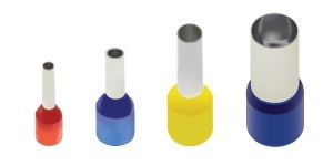 Dutinka izolovaná, průřez 0,25mm2/délka 12mm, dle DIN46228, barva fialová, 500ks v balení
