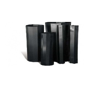 Shrink tubing thick-walled with adhesive 10,0/3,0mm black (CFW, TLT)