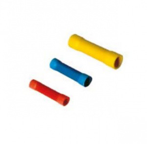 Lisovací spojka CU izol. sériová, průřez 1,5-2,5mm2 pro mech. Zatížení, PVC, 100ks v balení