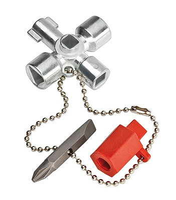 001102 KNIPEX-Schlüssel für Elektriker-Abzweigkästen