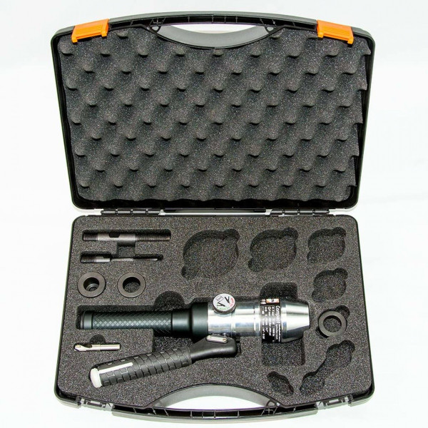 02001 Ręczne hydrauliczne narzędzie do cięcia prostego ALFRA wraz z walizką i akcesoriami