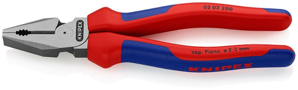 0202200 KNIPEX pliers combi. strong, two-component handles, length 200mm