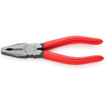 0301160 KNIPEX pliers combi., handles PVC coated, length 160mm