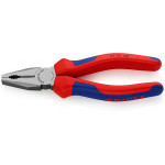 0302160 KNIPEX kombinované kliešte, dvojzložkové rukoväte, dĺžka 160 mm