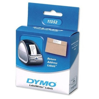 11352 Wielofunkcyjne etykiety papierowe DYMO 25x54mm, białe (opakowanie 500 etykiet)