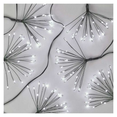 LED-Lichterkette - Lichtcluster, nano, 8 m, innen, kaltweiß, Timer