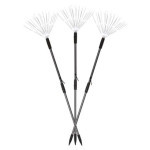 LED decoration - lighted twigs, indoor and outdoor, cold white, timer