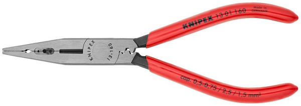 1301160 Szczypce do cięcia drutu KNIPEX, uchwyty pokryte PVC, długość 160 mm