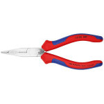 1305160 KNIPEX Drahtzange verchromt, Zwei-Komponenten-Griffe, Länge 160mm