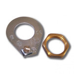 Grounding clamp ZS 4 (standard: Ms nut   washer)