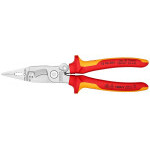 1396200 KNIPEX Combination pliers electro, two-component handles up to 1000V, length 200mm