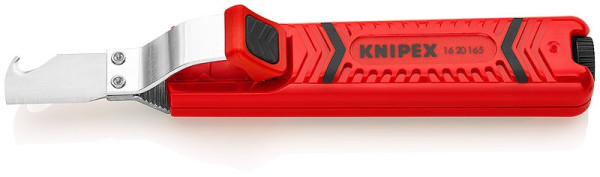 1620165 KNIPEX nůž odplášťovací s hákem na kabely o průměru 8-28mm