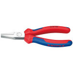 2002160 KNIPEX Zange flach, Zwei-Komponenten-Griffe, Länge 160mm