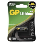 GP CR123A lithium battery