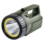 COB LED   LED rechargeable flashlight P2308, 240 lm, 4000 mAh battery