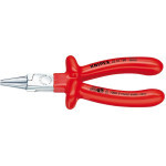 2207160 KNIPEX round nose pliers up to 1000V, insulated handles, length 160mm