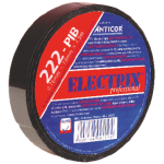 Vulcanizing PIB tape 19mm x 10m, black, -40 to  90°C, moisture resistant, 600% stretch