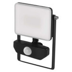 ILIO LED spotlight with motion sensor, 10,5W, black, neutral white