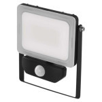 ILIO LED spotlight with motion sensor, 21W, black, neutral white