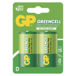 Zinková vzduchová batéria GP Greencell D (R20)