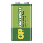 Zinková vzduchová batéria GP Greencell 9V (6F22)