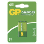 Zinková vzduchová batéria GP Greencell 9V (6F22)