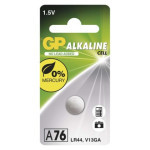 GP A76F alkaline button cell battery (LR44)