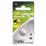 Alkaline button cell battery GP 625A (LR9)