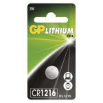 GP CR1216 lithium button cell battery
