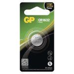 GP CR1632 lithium button cell battery