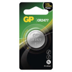 GP CR2477 lithium button cell battery