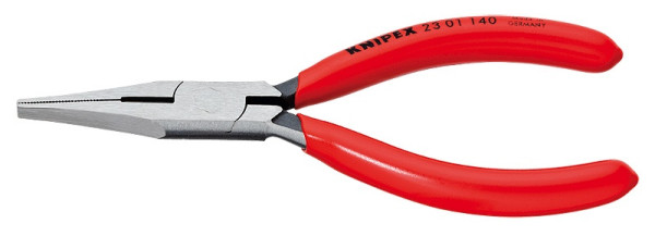 2301140 KNIPEX pliers flat, handles PVC coated, length 140mm