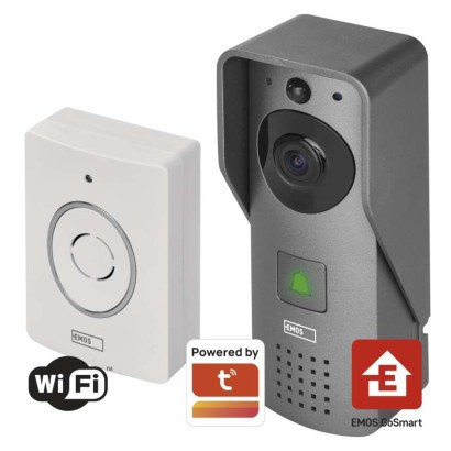 GoSmart Home drahtlose Video-Türklingel IP-09C mit Wi-Fi