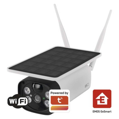 GoSmart Outdoor-Batteriekamera IP-600 EYE mit Wi-Fi und Solarpanel