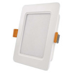 LED recessed luminaire RUBIC, square, 9W neutral white