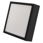 LED luminaire NEXXO, square, black, 12,5W, with CCT change