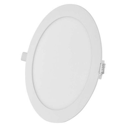 LED recessed luminaire NEXXO, round, white, 18W, warm white