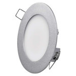 LED recessed luminaire PROFI, round, white, 6W neutral white