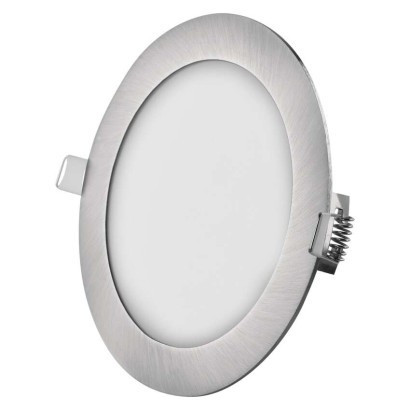 LED-Einbauleuchte NEXXO, rund, silber, 12,5W, mit CCT-Veränderung