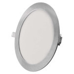LED recessed luminaire NEXXO, round, silver, 18W, with CCT change