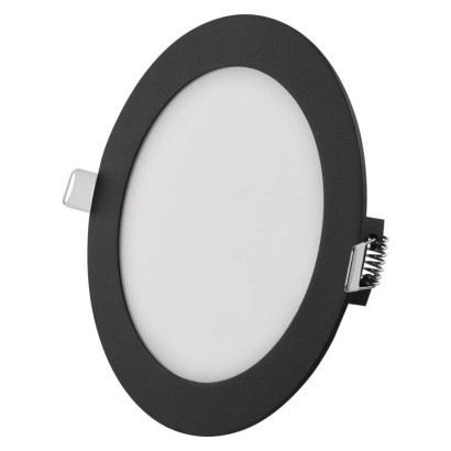 LED recessed luminaire NEXXO, circular, black, 12,5W, with CCT change