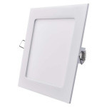 LED recessed luminaire PROFI, square, white, 12,5W warm white