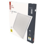 LED panel RIVI 60×60, štvorcový zapustený biely, 36 W, stmievateľný so zmenou CCT, UGR