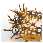 LED Christmas chain - hedgehog, 8 m, indoor and outdoor, vintage, timer