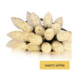 LED Christmas chain - pine cones, 9,8 m, indoor and outdoor, warm white, programs