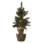 LED-Weihnachtsbaum, 52 cm, 3x AA, innen, warmweiß, Timer